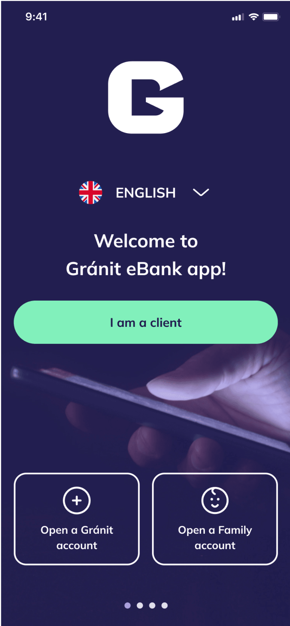 Download the Gránit eBank App