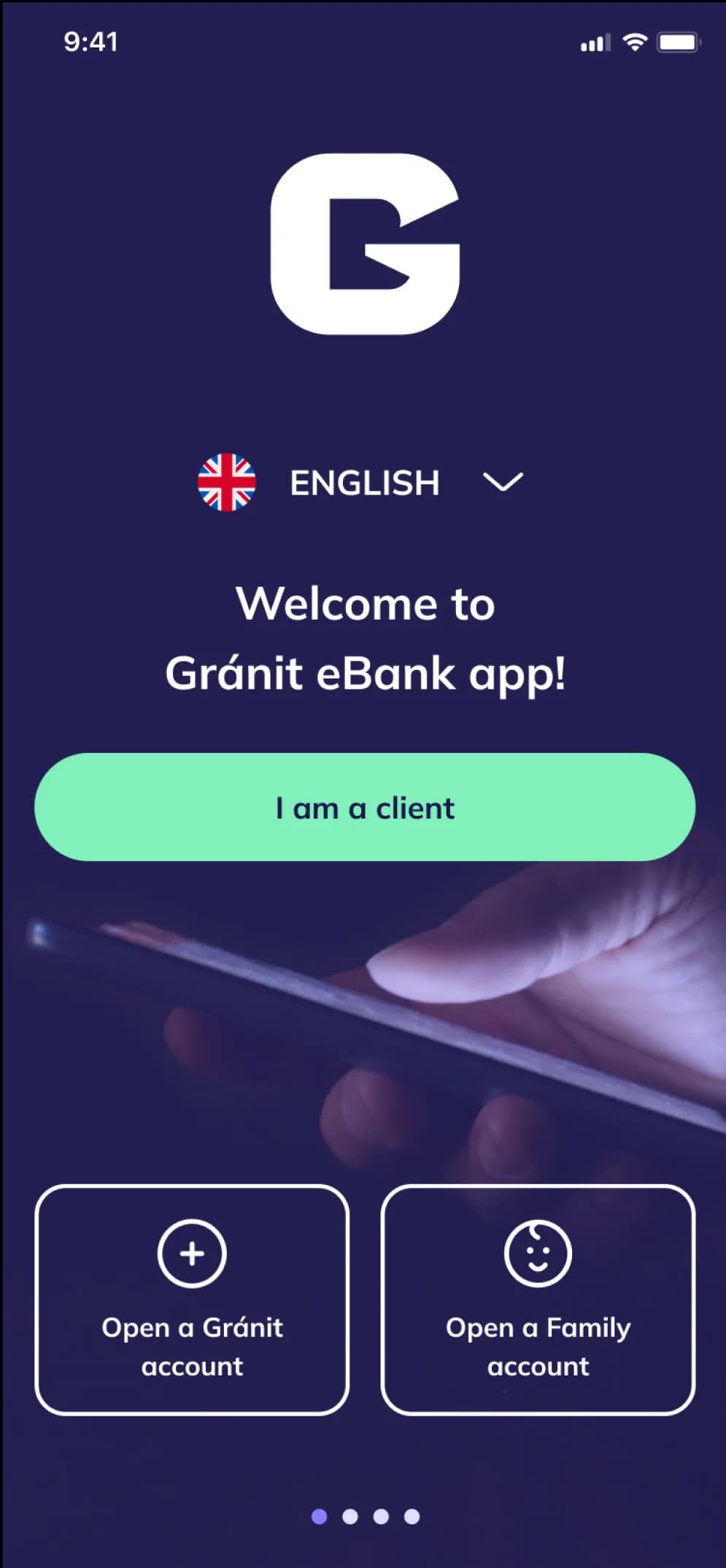 Download the Gránit eBank App